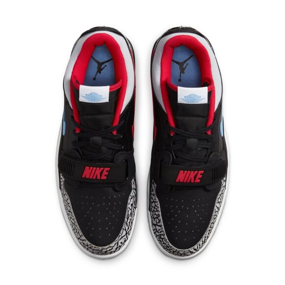Nike Air Jordan Legacy 312 Low Black Blue University Red - Picture 3 of 10